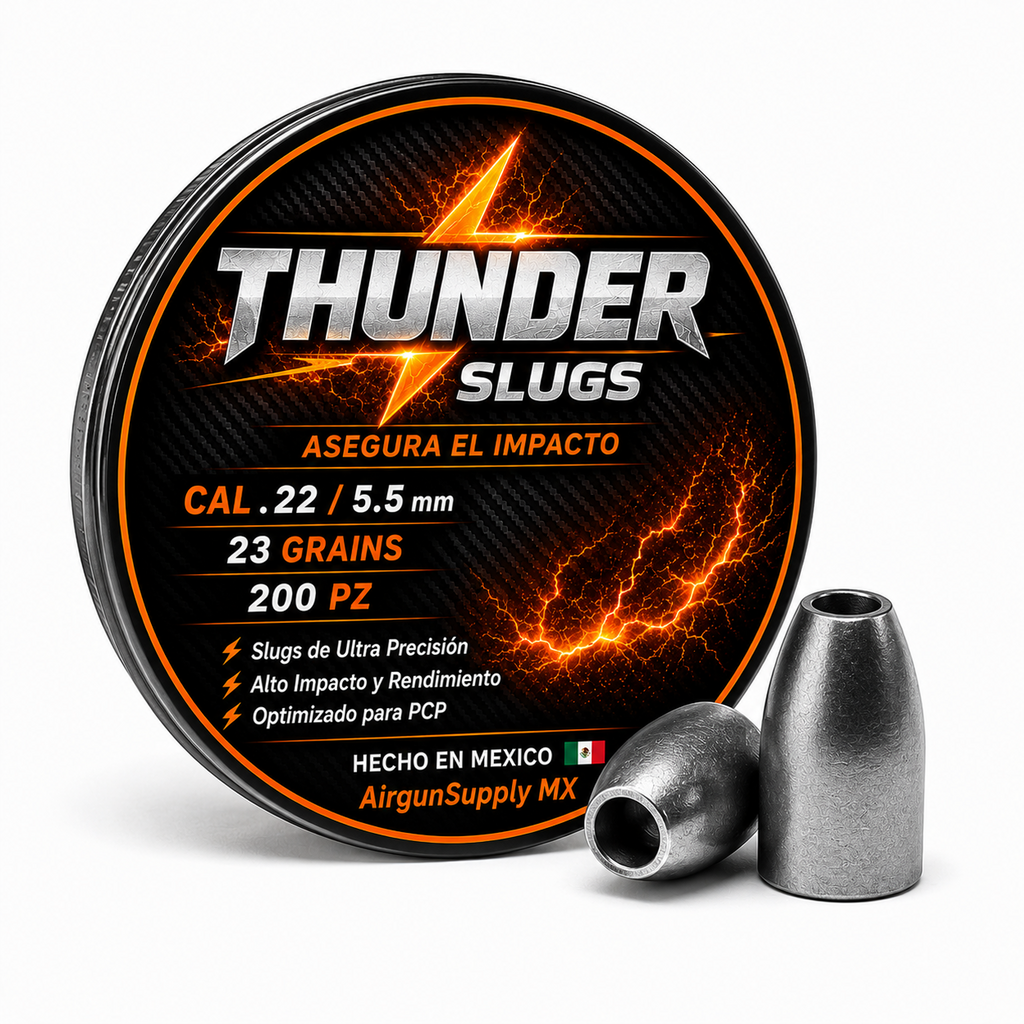 Diabolo SLUG THUNDER  CALIBRE 5.5 (0.22) EN 23 GRAINS