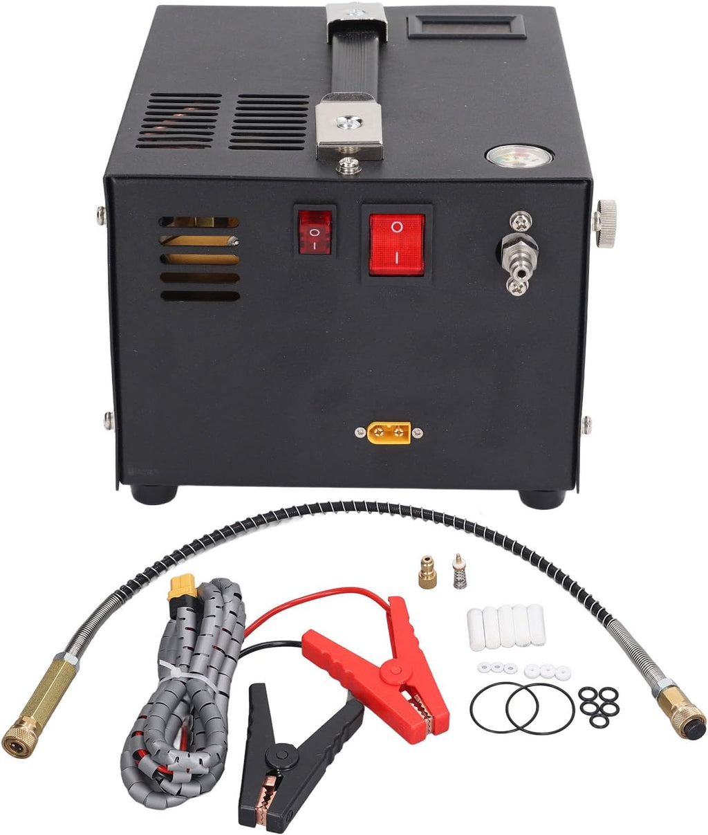 COMPRESOR PARA RIFLES PCP 4500 PSI 12/110 VOLTS