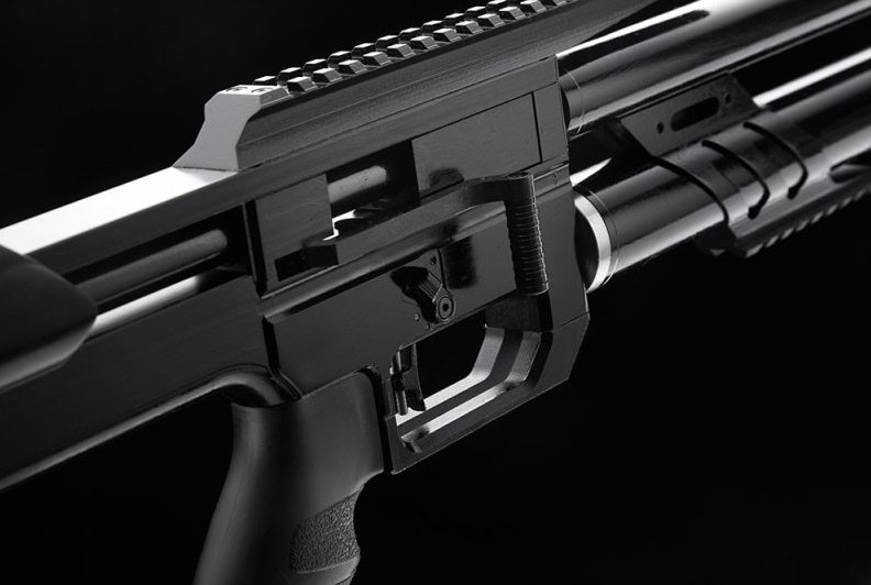 Rifle Pcp Snowpeak M60 Cilindro Regulado Calibre 22 Negro 5.5 Mm